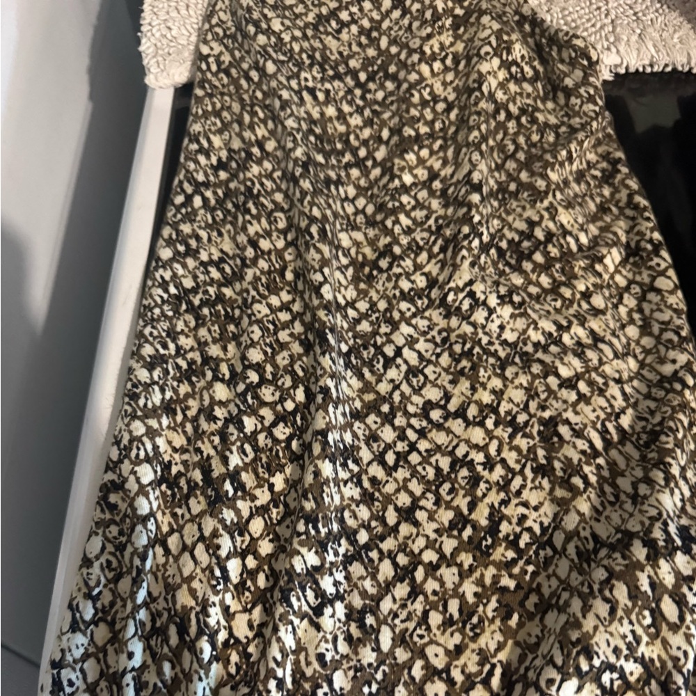 Final price Stylish Snake Print Skirt Michael Kors tank